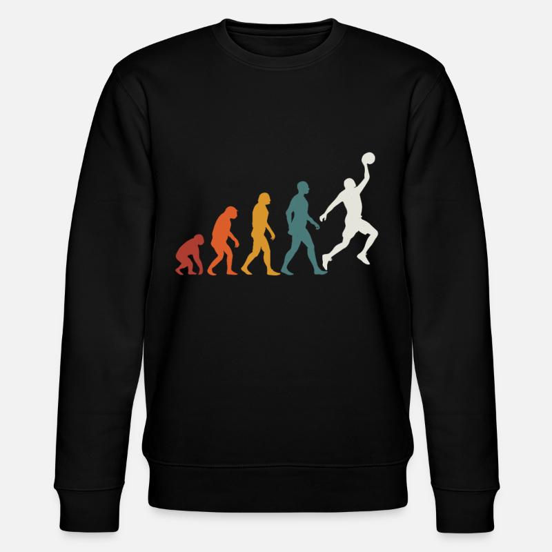 Evolution Basketball Basketball - Sweat bio CHANGER Stanley/Stella Unisexe - noir
