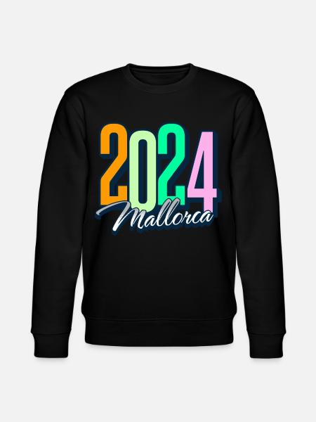 Mallorca 2024 - Stanley/Stella Unisex Bio-Sweatshirt CHANGER  - Schwarz
