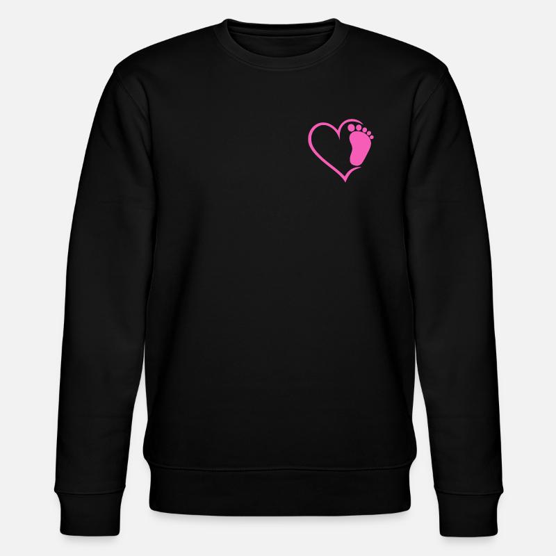 Empreinte de bébé - Sweat bio CHANGER Stanley/Stella Unisexe - noir