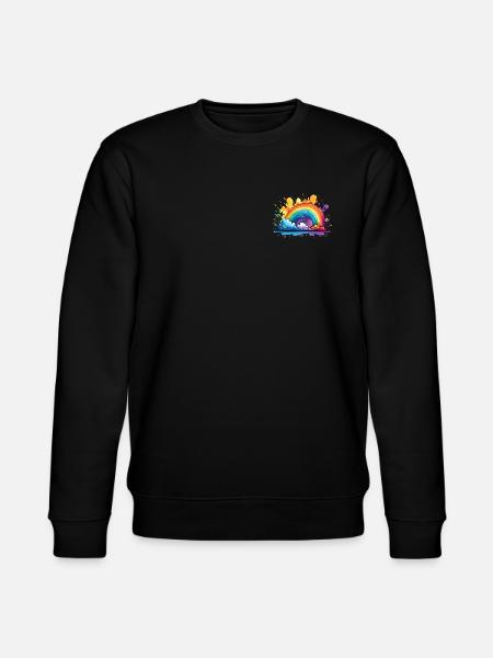 Your Rainbow - Stanley/Stella CHANGER Unisex Organic Sweatshirt - black