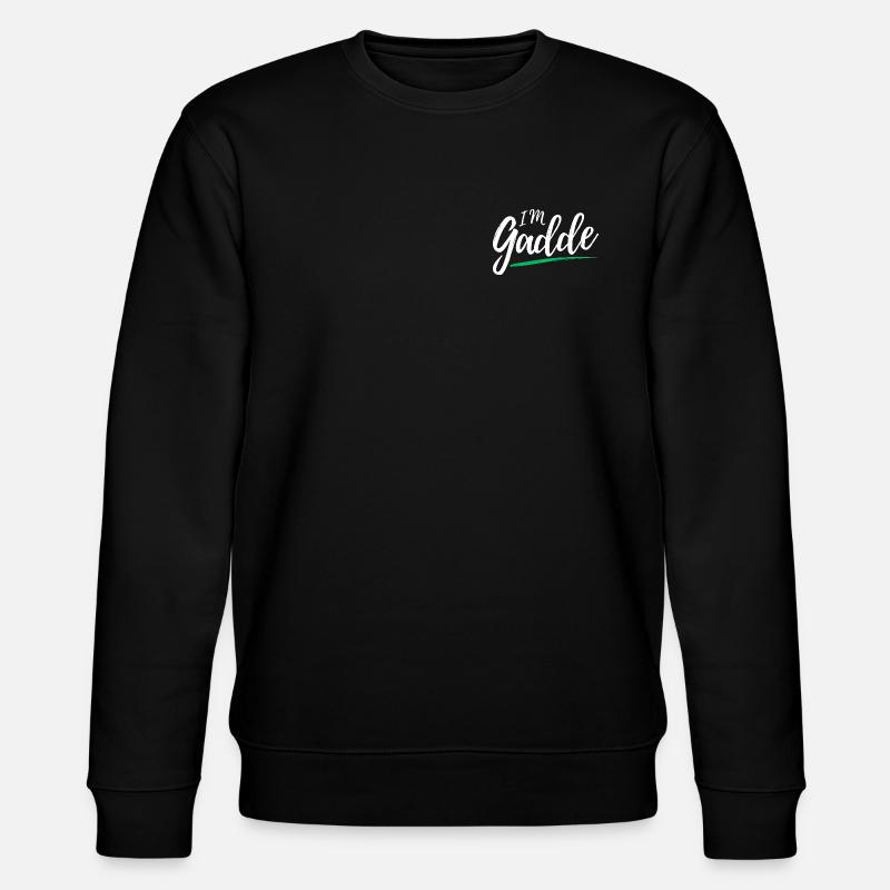 Im Gadde – Logo Hell - Stanley/Stella CHANGER Unisex Organic Sweatshirt - black
