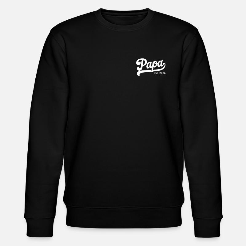 Papa Est 2026 - Sweat bio CHANGER Stanley/Stella Unisexe - noir