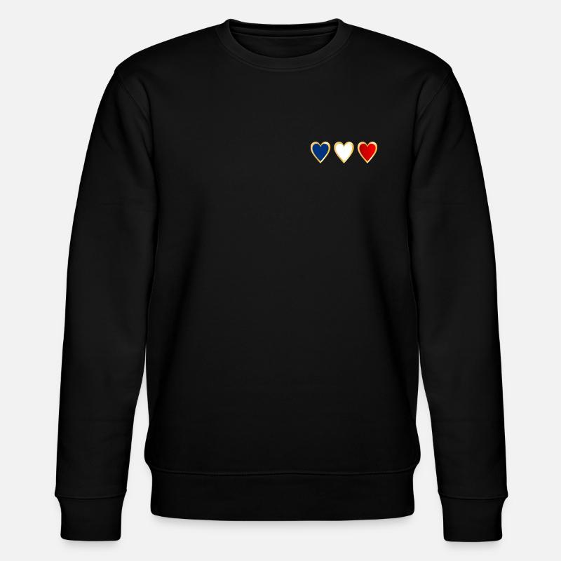 France Drapeau - Sweat bio CHANGER Stanley/Stella Unisexe - noir