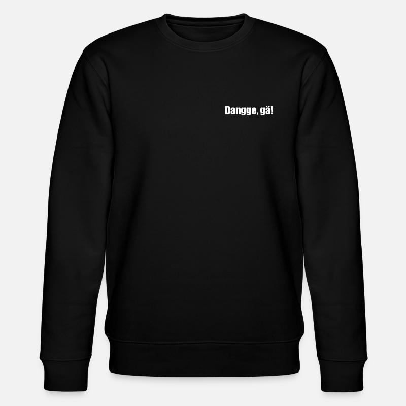 Dangge - Stanley/Stella Unisex Bio-Sweatshirt CHANGER  - Schwarz