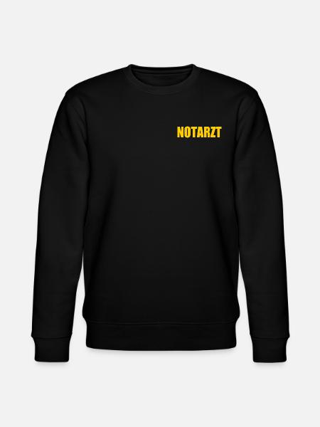 Notarzt - Stanley/Stella Unisex Bio-Sweatshirt CHANGER - Schwarz