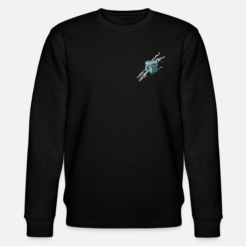 Flamme à piston - Sweat bio CHANGER Stanley/Stella Unisexe - noir