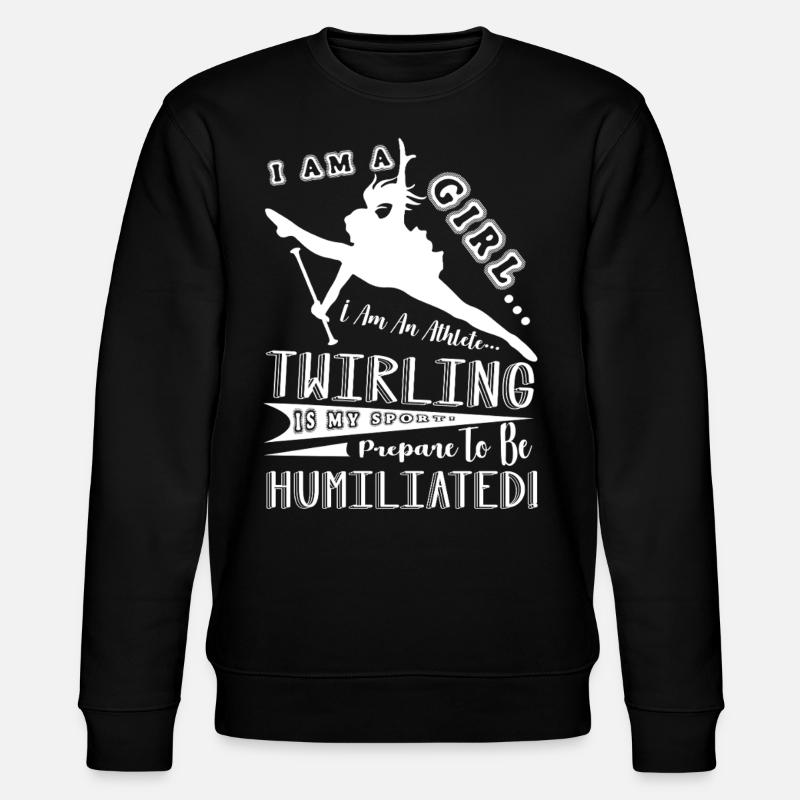 I Am An Athlete - Stanley/Stella CHANGER Unisex Organic Sweatshirt - black