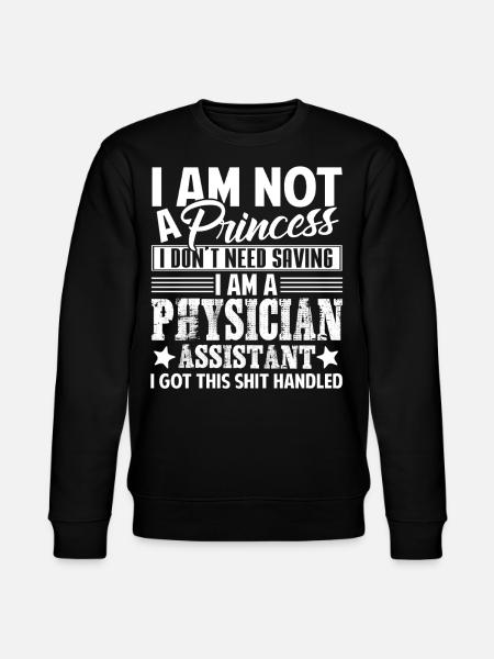 Physician Assistant Proud Physician Assistant - Stanley/Stella CHANGER Unisex Organic Sweatshirt - black