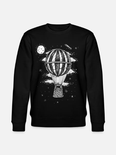 Baloon - Stanley/Stella Unisex Bio-Sweatshirt CHANGER  - Schwarz