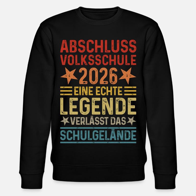 Fin d’études primaires 2026 - Sweat bio CHANGER Stanley/Stella Unisexe - noir