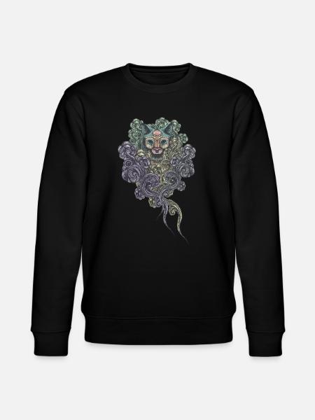 Bastet on the field - Stanley/Stella CHANGER Unisex Organic Sweatshirt - black