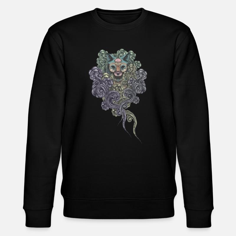 Bastet sur le terrain - Sweat bio CHANGER Stanley/Stella Unisexe - noir