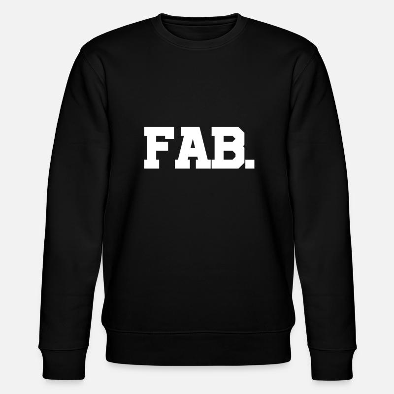 FAB. - Stanley/Stella Unisex Bio-Sweatshirt CHANGER  - Schwarz