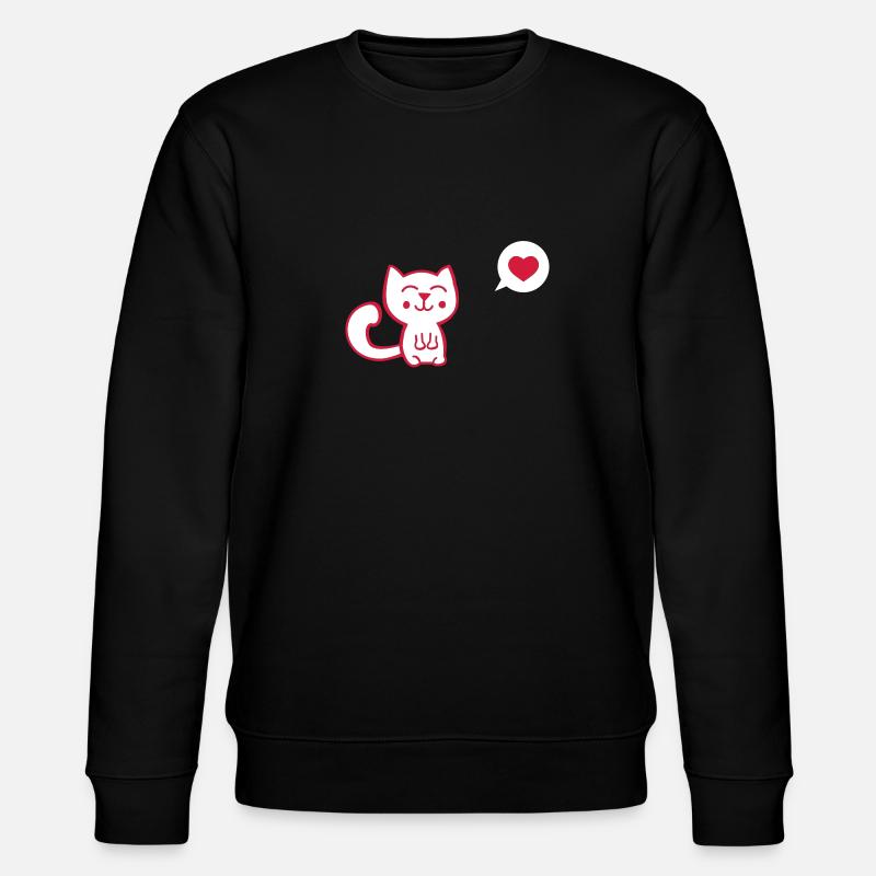 little kitty - Sweat bio CHANGER Stanley/Stella Unisexe - noir