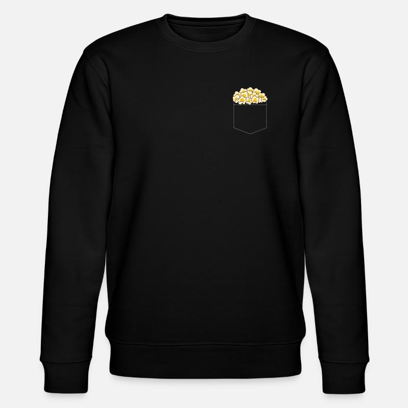 Pop corn - Sweat bio CHANGER Stanley/Stella Unisexe - noir