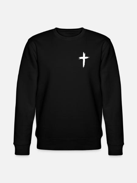 Christian Cross - Stanley/Stella CHANGER Unisex Organic Sweatshirt - black