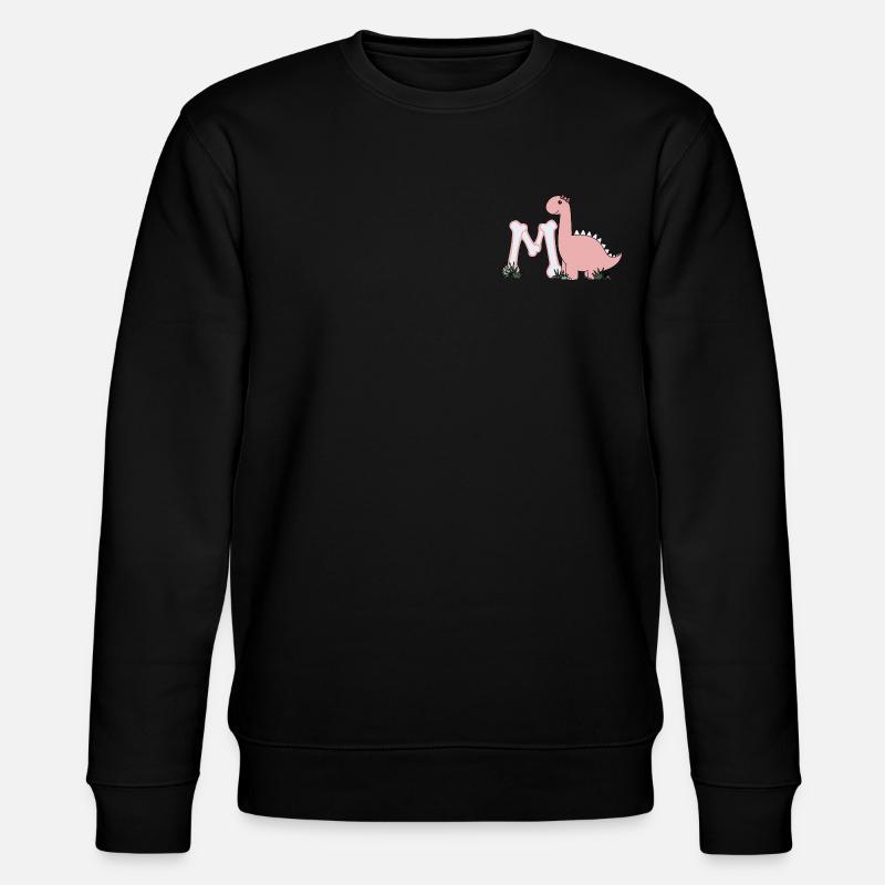 Buchstabe M - Stanley/Stella Unisex Bio-Sweatshirt CHANGER  - Schwarz