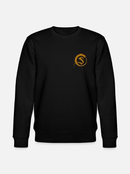 Hobbit S kistelogo til Smaug med dragesymbol - Stanley/Stella økologisk unisex-sweatshirt CHANGER  - sort