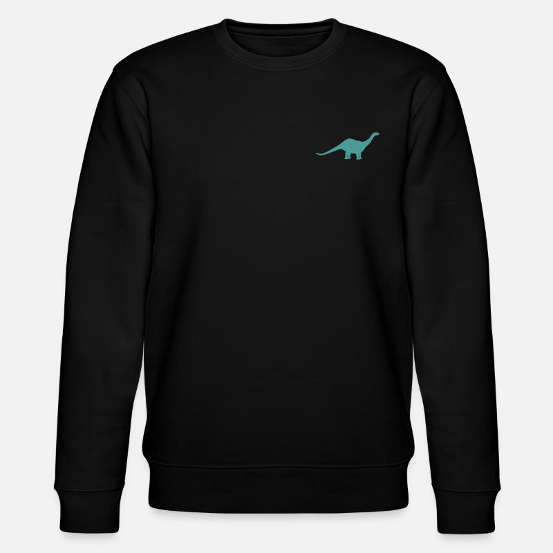 Dinosaurier True Graphic Print - Stanley/Stella Unisex Bio-Sweatshirt CHANGER  - Schwarz