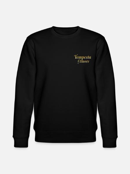 Tempesta D'Amore Sturm Der Liebe Schriftzug - Stanley/Stella Unisex Bio-Sweatshirt CHANGER  - Schwarz