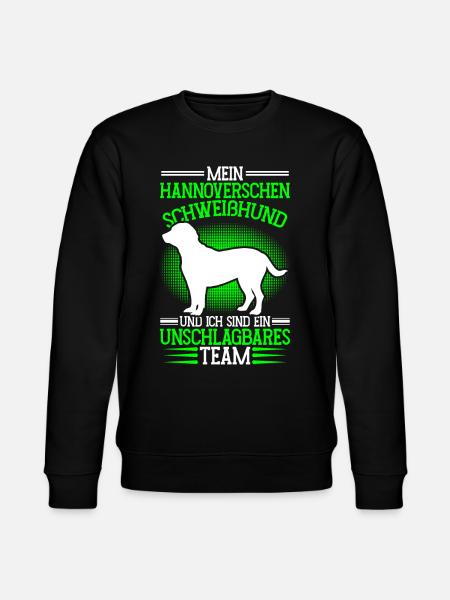 Hanoverian Sweathound is unbeatable - Stanley/Stella CHANGER Unisex Organic Sweatshirt - black