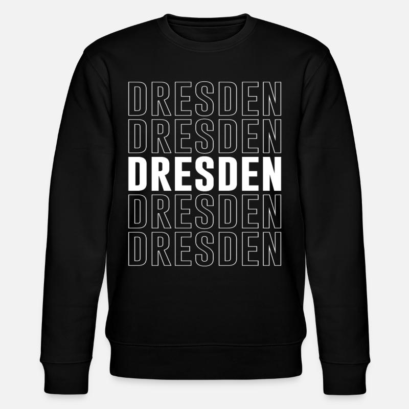 Dresden Scripture Germany - Stanley/Stella CHANGER Unisex Organic Sweatshirt - black