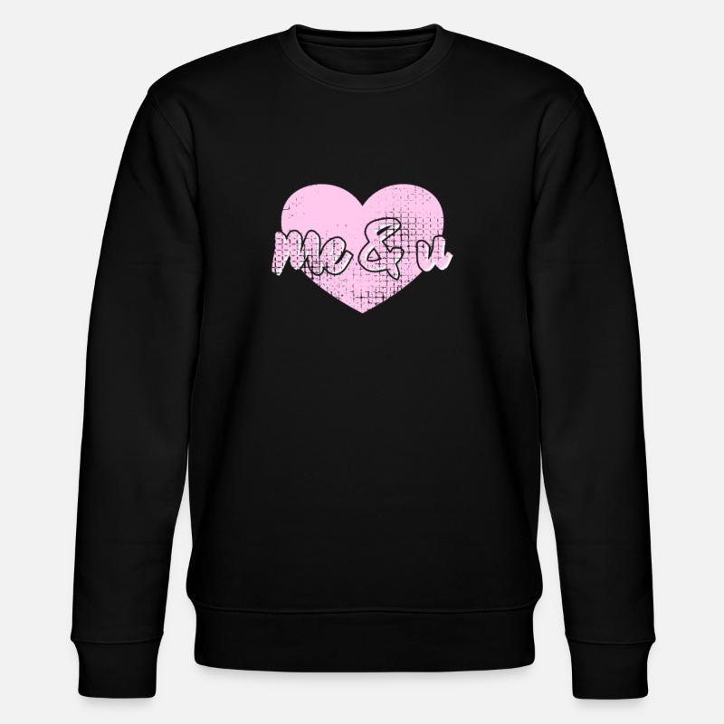 Me and U - Stanley/Stella CHANGER Unisex Organic Sweatshirt - black