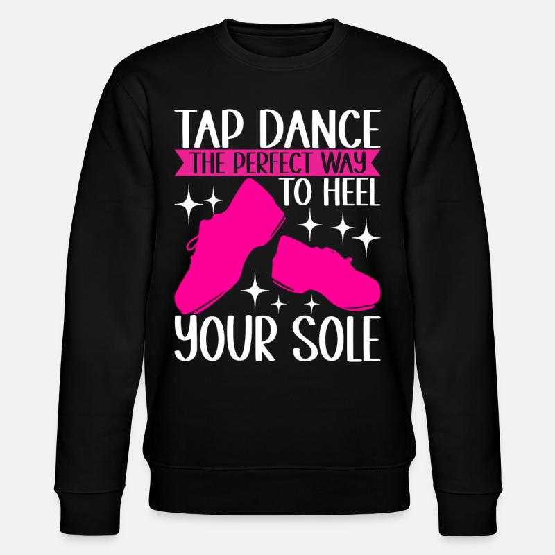 Tap Dance Tap Dancer - Stanley/Stella CHANGER Unisex Organic Sweatshirt - black