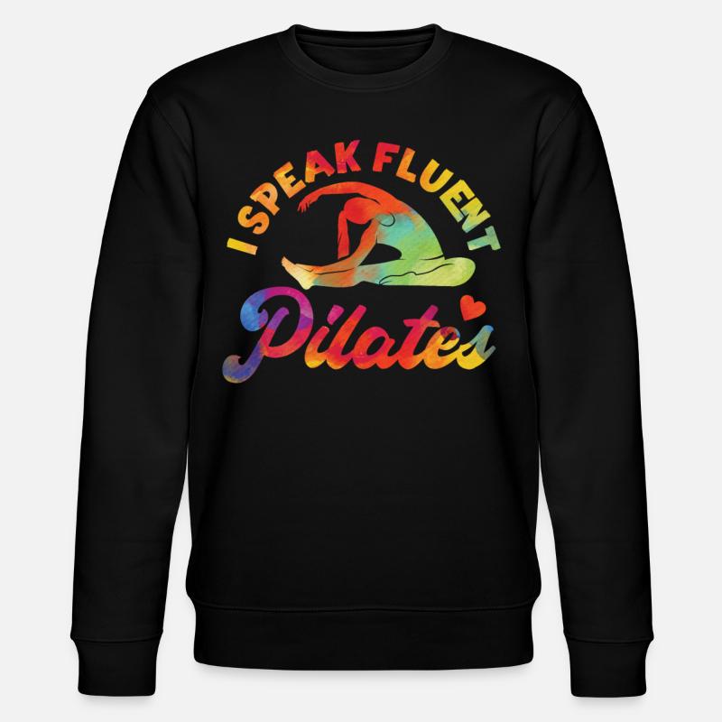 Pilates Instructor Teacher - Stanley/Stella CHANGER Unisex Organic Sweatshirt - black