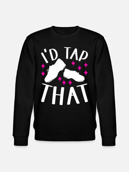 Tap Dance Tap Dancer - Stanley/Stella CHANGER Unisex Organic Sweatshirt - black