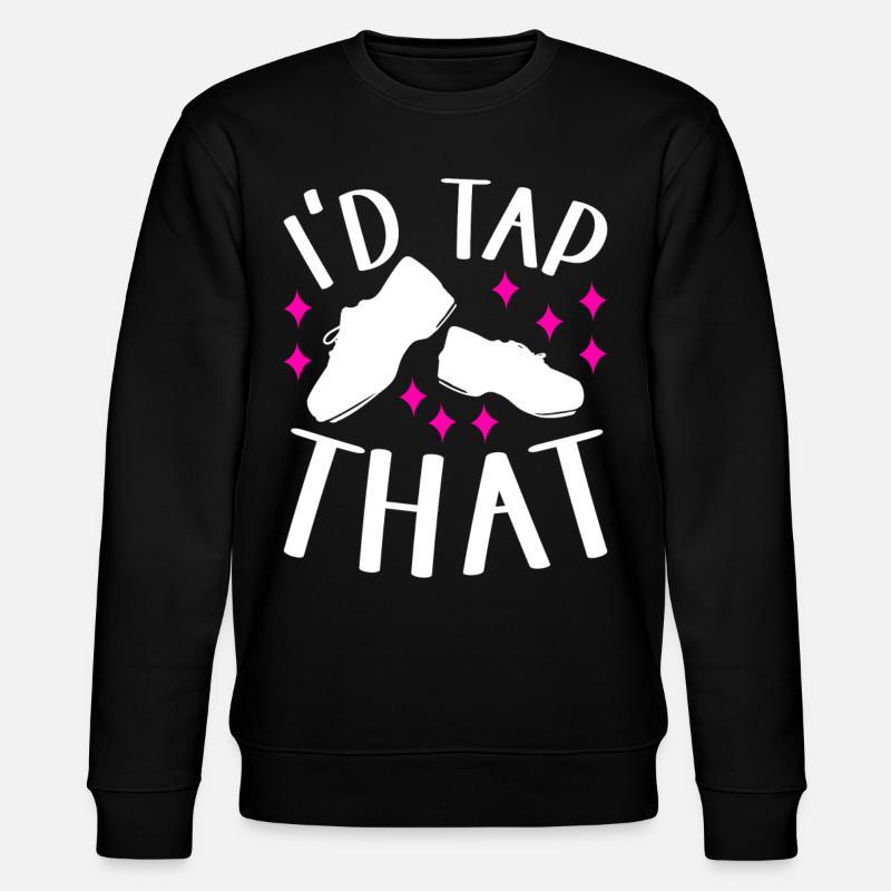 Tap Dance Tap Dancer - Stanley/Stella CHANGER Unisex Organic Sweatshirt - black