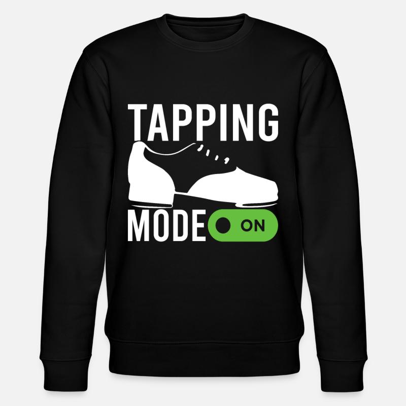 Stepptanz Stepptänzer - Stanley/Stella Unisex Bio-Sweatshirt CHANGER - Schwarz