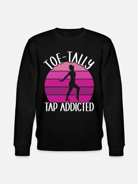 Tap Dance Tap Dancer - Stanley/Stella CHANGER Unisex Organic Sweatshirt - black