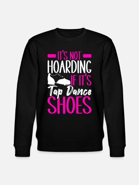 Tap Dance Tap Dancer - Stanley/Stella CHANGER Unisex Organic Sweatshirt - black