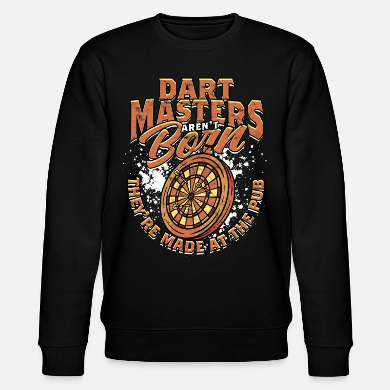 Dard joueur de fléchettes - Sweat bio CHANGER Stanley/Stella Unisexe - noir