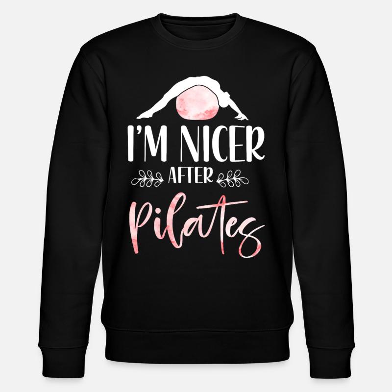 Pilates Instructor Teacher I'm - Stanley/Stella Unisex Bio-Sweatshirt CHANGER - Schwarz
