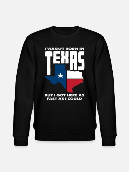 Texas Love Pride - Stanley/Stella CHANGER Unisex Organic Sweatshirt - black