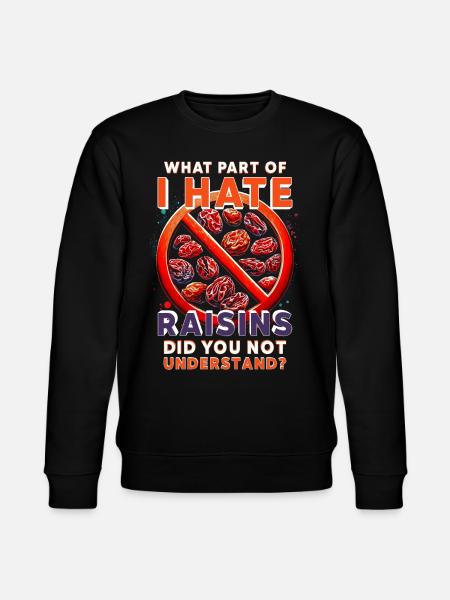 Rosinen Hasser - Stanley/Stella Unisex Bio-Sweatshirt CHANGER - Schwarz
