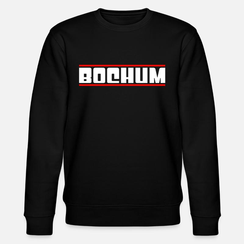 Bochum - Stanley/Stella Unisex Bio-Sweatshirt CHANGER  - Schwarz