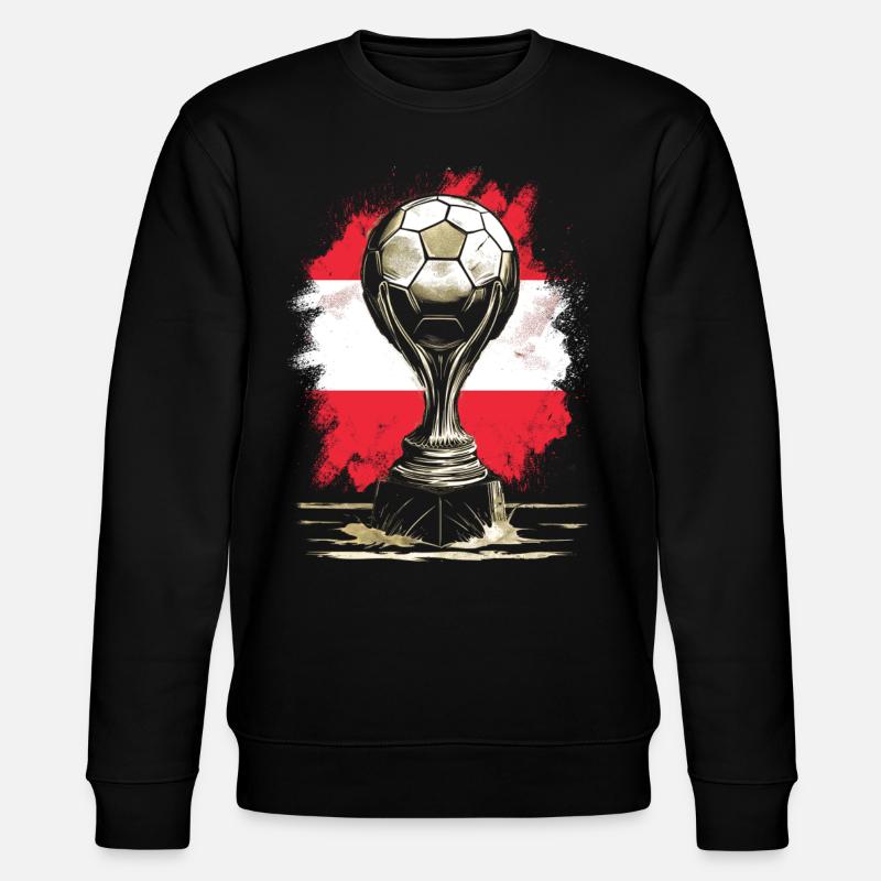 Austria Austria Vienna Styria Tyrol - Stanley/Stella CHANGER Unisex Organic Sweatshirt - black