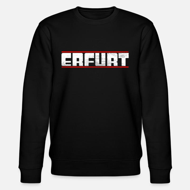 Erfurt - Sweat bio CHANGER Stanley/Stella Unisexe - noir
