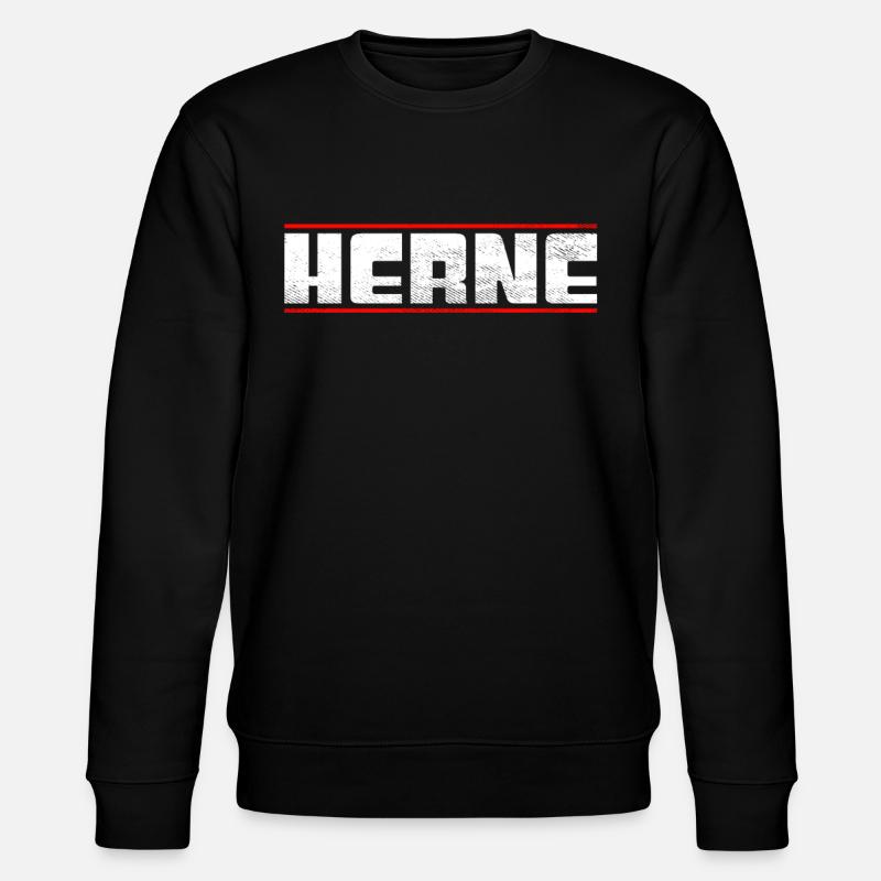 Herne - Stanley/Stella Unisex Bio-Sweatshirt CHANGER  - Schwarz