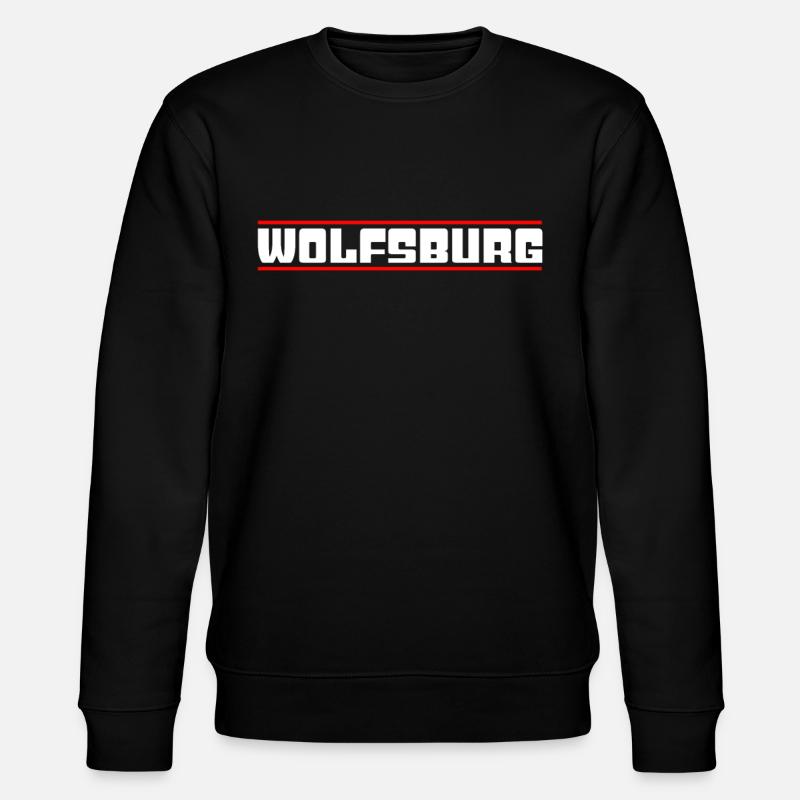 Wolfsburg - Stanley/Stella Unisex Bio-Sweatshirt CHANGER  - Schwarz