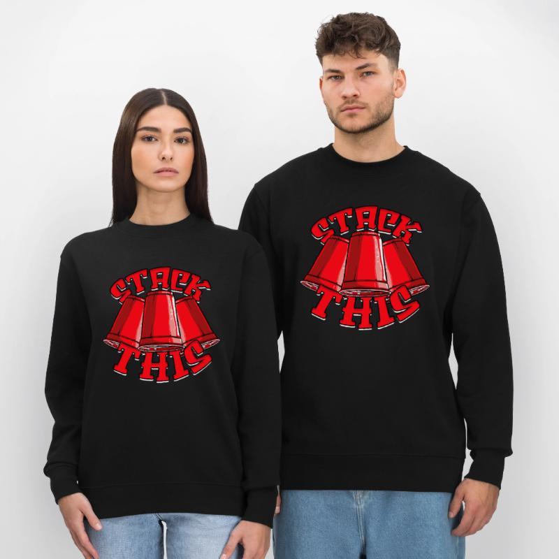 Sport Stacking Stack This Cup Stacking Stanley/Stella CHANGER Unisex Organic Sweatshirt