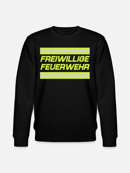 Firefighter Tshirt Firefighter Firefighter 112 - Stanley/Stella CHANGER Unisex Organic Sweatshirt - black