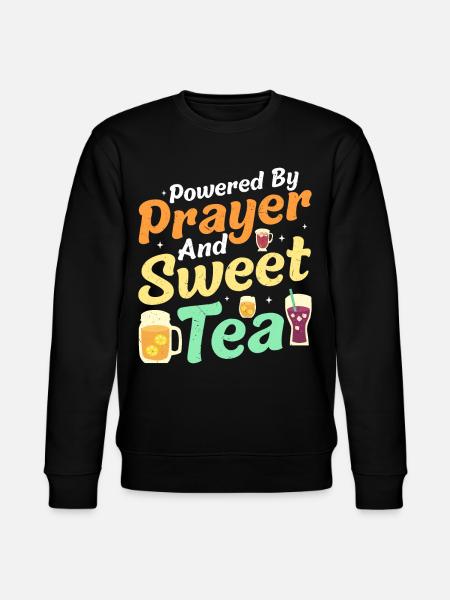 Sweet Tea - Stanley/Stella CHANGER Unisex Organic Sweatshirt - black