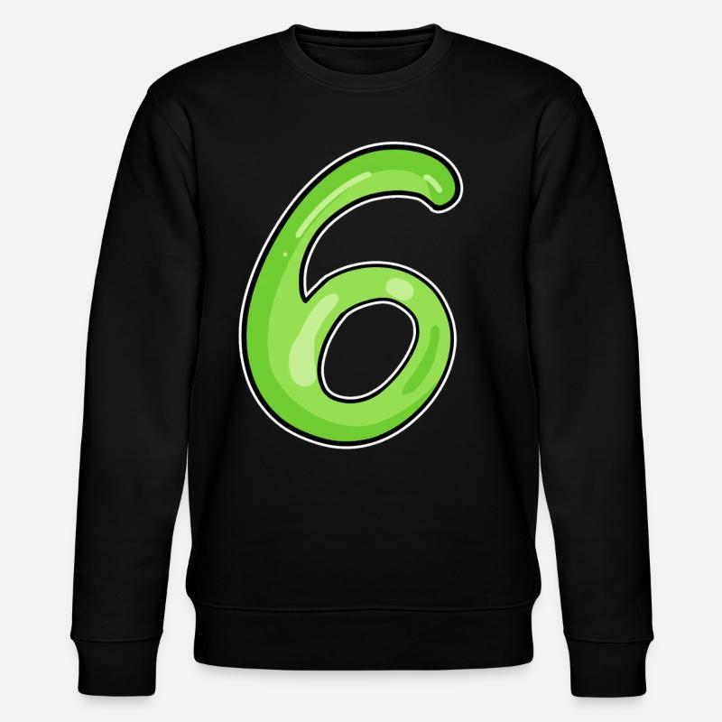 6 vert - Sweat bio CHANGER Stanley/Stella Unisexe - noir