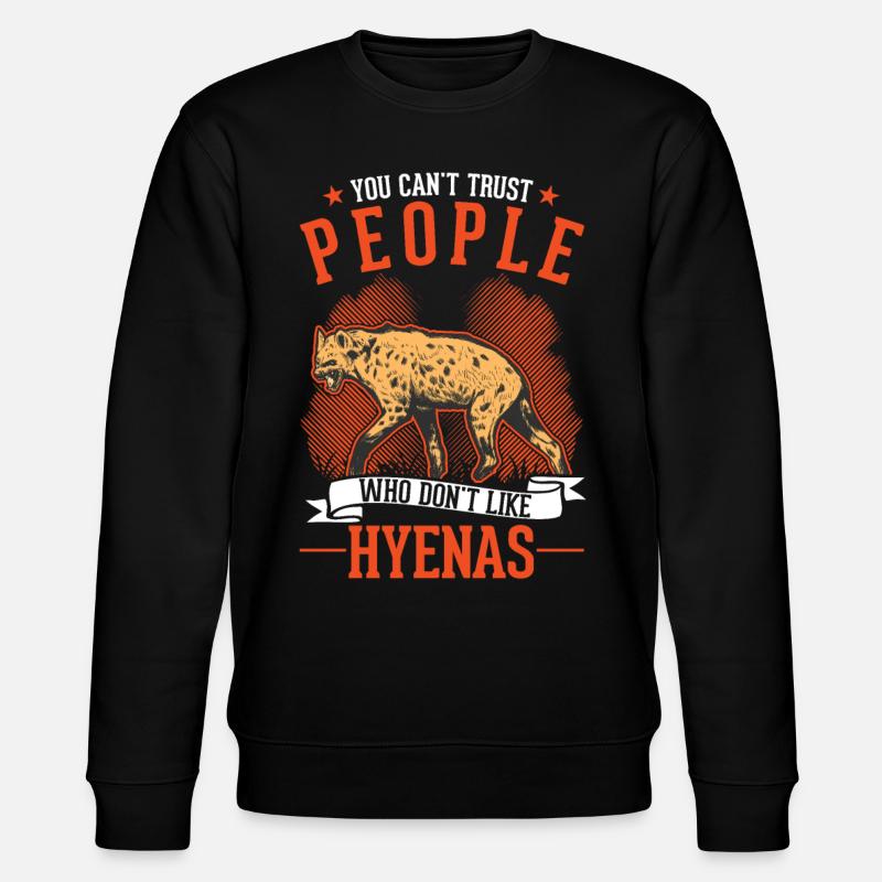 Hyène Cadeau Aardwolf Hyène - Sweat bio CHANGER Stanley/Stella Unisexe - noir