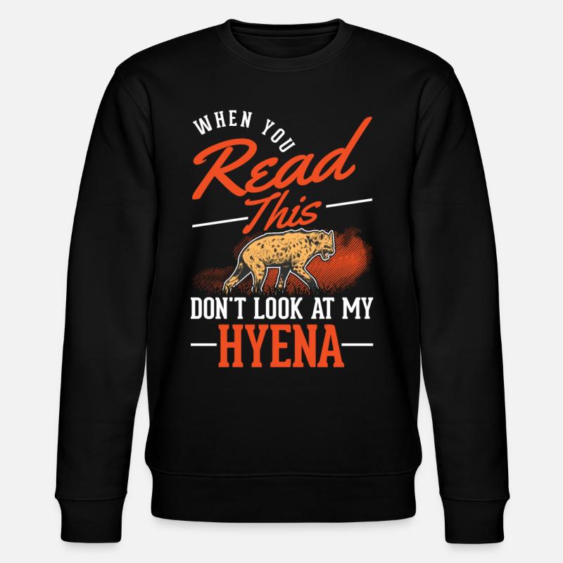 Hyène Cadeau Aardwolf Hyène - Sweat bio CHANGER Stanley/Stella Unisexe - noir