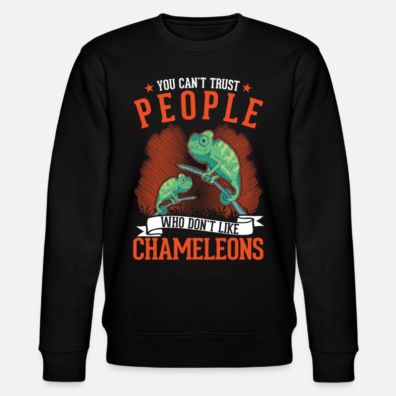 Cadeau caméléon Caméléon - Sweat bio CHANGER Stanley/Stella Unisexe - noir